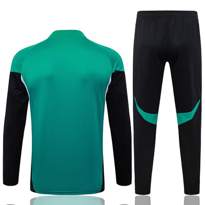 Survetement Liverpool Training Homme/Enfant 2025 2026 Vert Noir