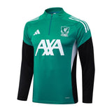 Survetement Liverpool Training Homme/Enfant 2025 2026 Vert Noir 3