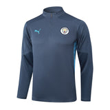 Survetement Manchester City Training Homme/Enfant 2024 2025 Bleu Foncé | Foot Sport 2