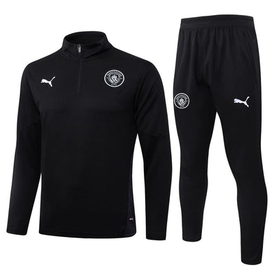 Survetement Manchester City Training Homme/Enfant 2025 2026 Noir Sombre