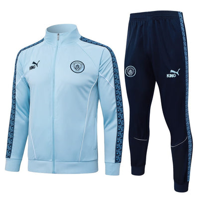 Survetement Manchester City Training Homme/Enfant 2025 2026 Bleu Clair