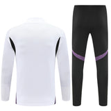 Survetement Manchester United Training Homme/Enfant 2025 2026 Blanc Violet 2