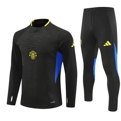Survetement Manchester United Training Homme/Enfant 2025 2026 Noir