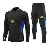 Survetement Manchester United Training Homme/Enfant 2025 2026 Noir 1