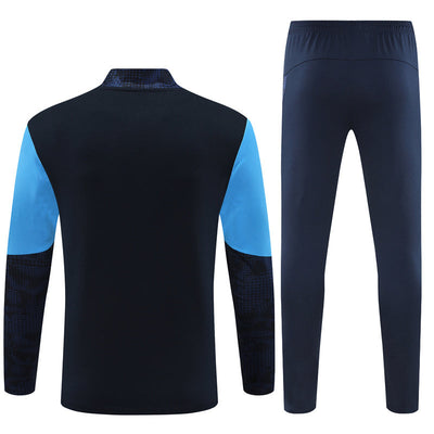 Survetement Marseille OM Training Homme/Enfant 2025 2026 Bleu