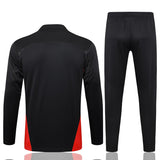 Survetement Milan AC Training Homme/Enfant 2024 2025 Noir | Foot Sport 4