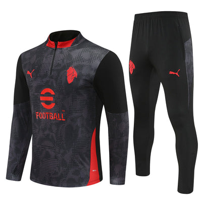 Survetement Milan AC Training Homme/Enfant 2025 2026 Gris