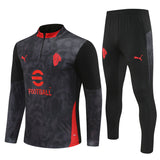 Survetement Milan AC Training Homme/Enfant 2025 2026 Gris 1