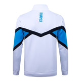 Survetement Naples Veste Homme/Enfant 2025 2026 Blanc Bleu 4