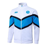 Survetement Naples Veste Homme/Enfant 2025 2026 Blanc Bleu 3