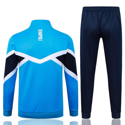 Survetement Naples Veste Homme/Enfant 2025 2026 Bleu Ciel