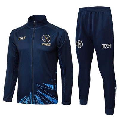 Survetement Naples Veste Homme/Enfant 2025 2026 Bleu Sombre