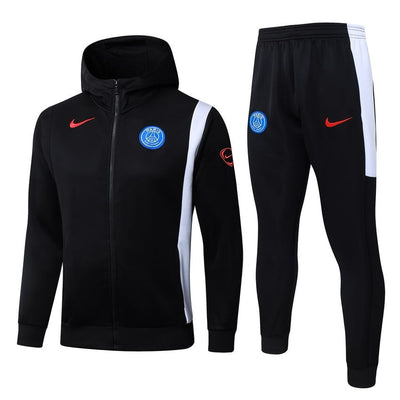 Survetement PSG Sweat Homme/Enfant 2025 2026 Noir Blanc