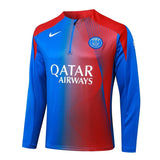 Survetement PSG Training Homme/Enfant 2025 2026 Bleu Rouge 3