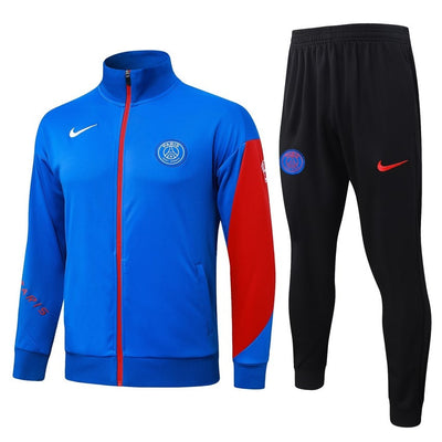 Survetement PSG Veste Homme/Enfant 2025 2026 Bleu Noir