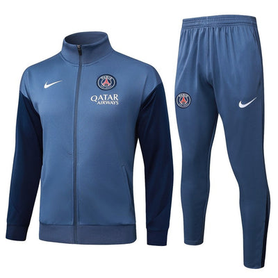 Survetement PSG Veste Homme/Enfant 2025 2026 Bleu Océan