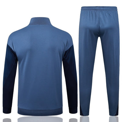Survetement PSG Veste Homme/Enfant 2025 2026 Bleu Océan