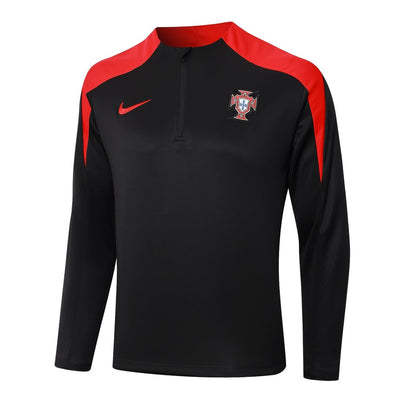 Survetement Portugal Training Homme/Enfant 2024 2025 Noir