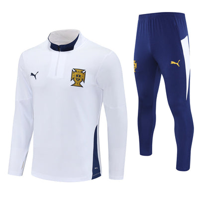 Survetement Portugal Training Homme/Enfant 2025 2026 Blanc