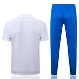 Polo Real Madrid Homme 2025 2026 Blanc Bleu 4