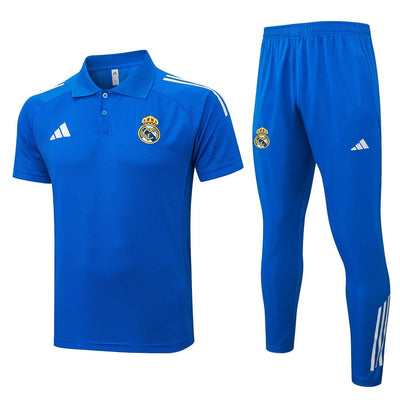 Polo Real Madrid Homme 2025 2026 Bleu Clair
