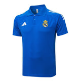 Polo Real Madrid Homme 2025 2026 Bleu Clair 3