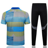 Polo Real Madrid Homme 2025 2026 Bleu Vert 2