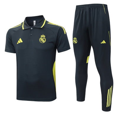 Polo Real Madrid Homme 2025 2026 Noir Nuit