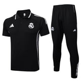 Polo Real Madrid Homme 2025 2026 Noir Sombre 1