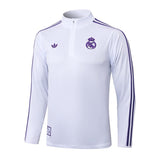 Survetement Real Madrid Training Homme/Enfant 2025 2026 Blanc Violet | Foot Sport 2