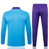 Survetement Real Madrid Training Homme/Enfant 2025 2026 Bleu Ciel 4