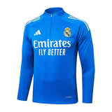 Survetement Real Madrid Training Homme/Enfant 2025 2026 Bleu Clair 2