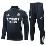 Survetement Real Madrid Training Homme/Enfant 2025 2026 Noir Clair 1
