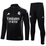 Survetement Real Madrid Training Homme/Enfant 2025 2026 Noir Sombre 1