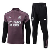 Survetement Real Madrid Training Homme/Enfant 2025 2026 Rose 1