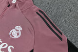 Survetement Real Madrid Training Homme/Enfant 2025 2026 Violet Noir 3