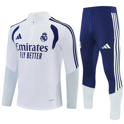 Survetement Real Madrid Training Homme/Enfant 2026 2027 Blanc