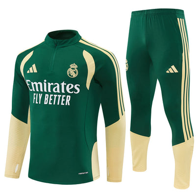 Survetement Real Madrid Training Homme/Enfant 2026 2027 Vert