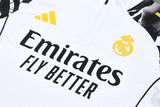 Survetement Real Madrid Veste Homme/Enfant 2025 2026 Blanc [Jaune Label] 3