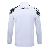 Survetement Real Madrid Veste Homme/Enfant 2025 2026 Blanc Tache [Jaune Label] 4