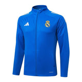 Survetement Real Madrid Veste Homme/Enfant  2025 2026 Bleu Clair 2