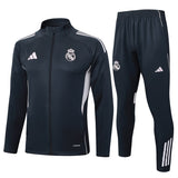 Survetement Real Madrid Veste Homme/Enfant 2025 2026 Noir Clair 1