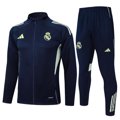 Survetement Real Madrid Veste Homme/Enfant 2025 2026 Noir Jaune