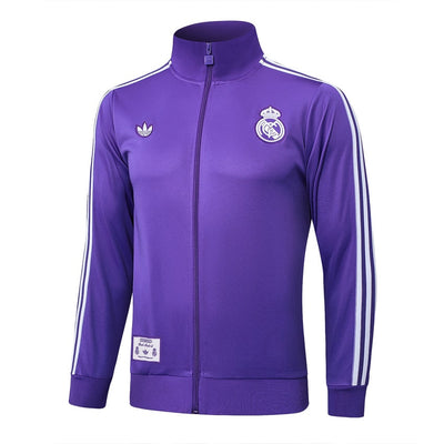 Survetement Real Madrid Veste Homme/Enfant 2025 2026 Violet