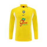 Veste Bresil Training Homme 2002 Jaune 1