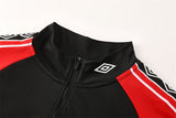 Veste Manchester United Training Homme 1998 1999 Noir Rouge 4