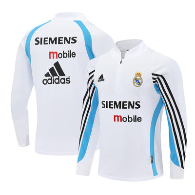 Veste Real Madrid Training Homme 2003 2004 Blanc