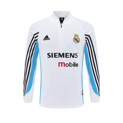 Veste Real Madrid Training Homme 2003 2004 Blanc