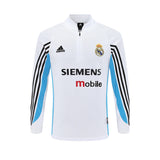 Veste Real Madrid Training Homme 2003 2004 Blanc 2