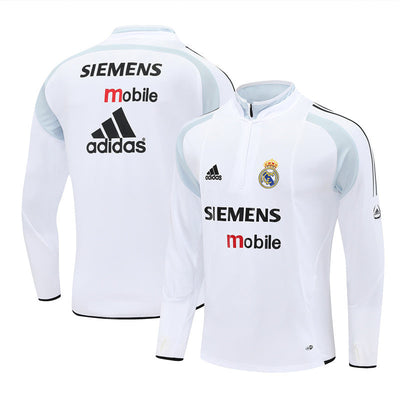 Veste Real Madrid Training Homme 2004 2005 Blanc